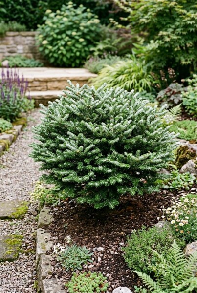 Abies koreana 'Kohout's Icebreaker' struik 20-30 cm C2