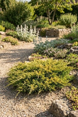 Juniperus horizontalis 'Golden Carpet' struik 30-40 cm C2