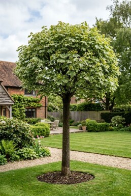 Acer platanoides 'Drummondii' op stam 80 cm C5