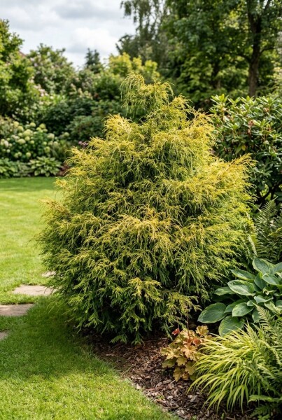 Chamaecyparis pisifera 'Sungold' struik 20-25 cm C2