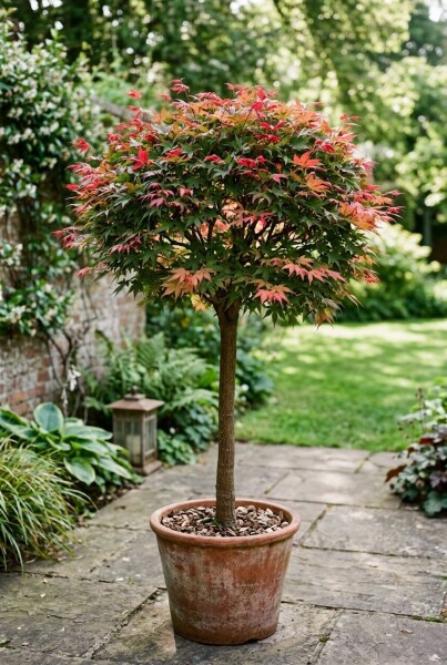 Acer palmatum 'Beni Maiko' op stam 120 cm C35
