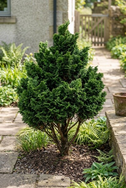Chamaecyparis obtusa 'Gitte' struik 40-50 cm C7.5