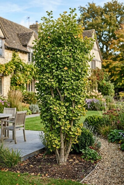 Ginkgo biloba 'Fastigiata Blagon' struik 80-100 cm C13