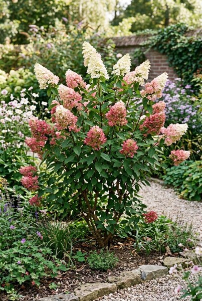 Hydrangea paniculata 'Pinky Winky' struik 150-175 cm C110