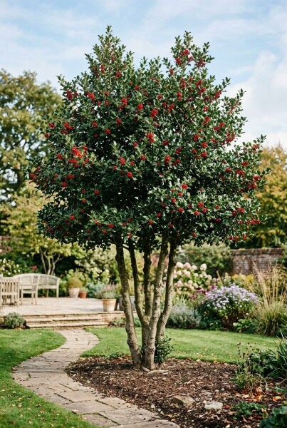 Ilex 'Nellie R. Stevens' meerstammig 100-110 cm C45