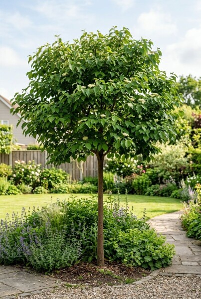 Cornus sanguinea 'Midwinter Fire' halfstam stamhoogte 90 cm C10