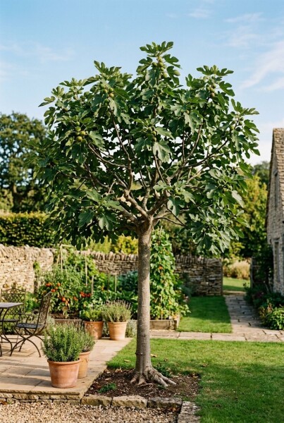 Ficus carica halfstam stamhoogte 120 cm C10