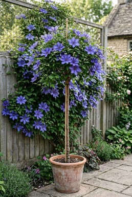 Clematis 'Destiny' gestokt 70 cm C2