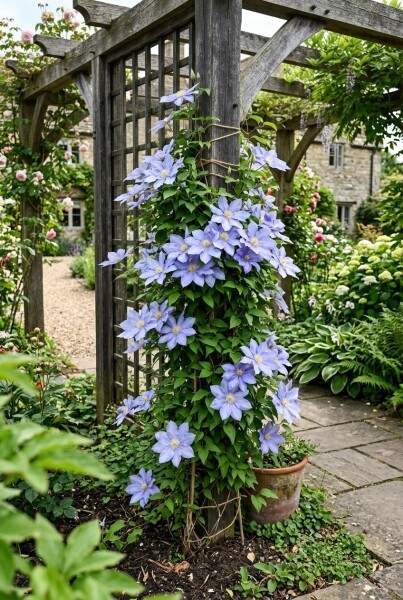 Clematis 'Mrs Cholmondeley' 70 cm C2