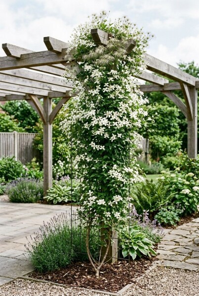 Clematis spooneri gestokt 70 cm C2