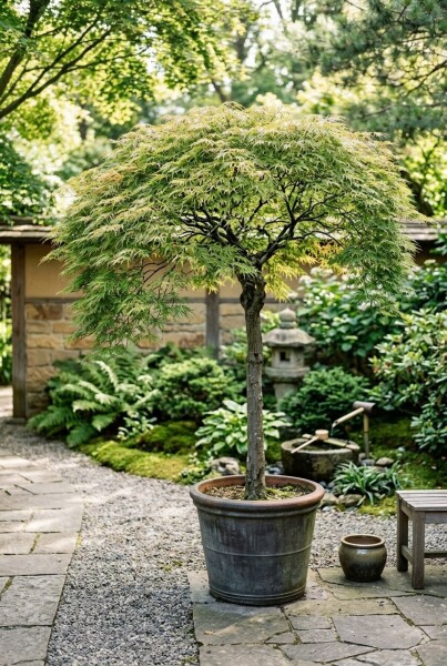 Acer palmatum 'Dissectum Viridis' Halfstam