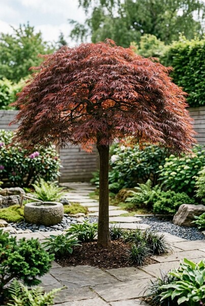 Acer palmatum 'Tamukeyama' Halfstam