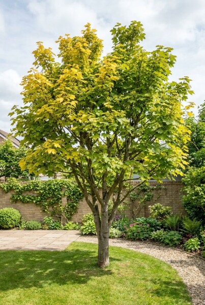 Acer pseudoplatanus 'Brilliantissimum'