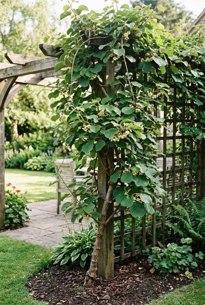 Actinidia deliciosa gestokt