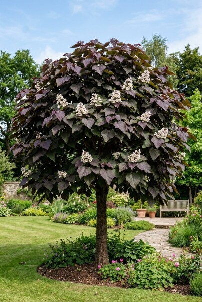 Catalpa erubescens 'Purpurea' Halfstam