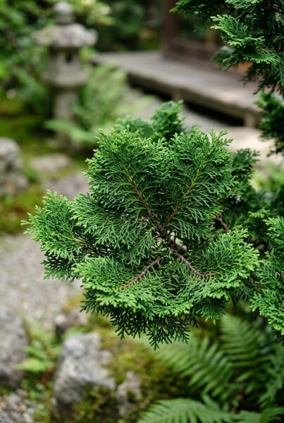 Chamaecyparis obtusa 'Nana Gracilis'