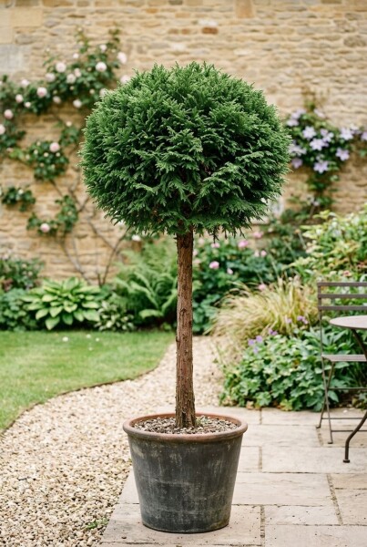 Cryptomeria japonica 'Globosa Nana' Op stam