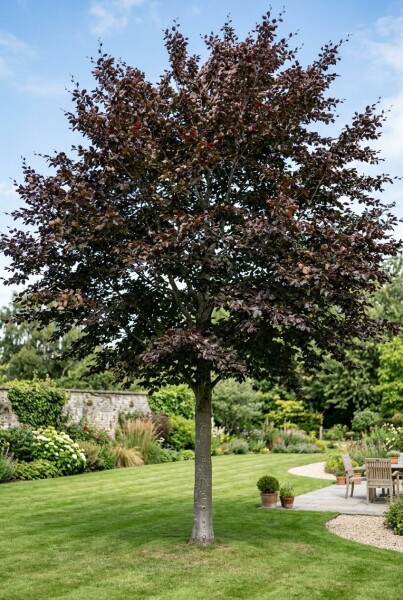 Fagus sylvatica 'Atropunicea' Halfstam