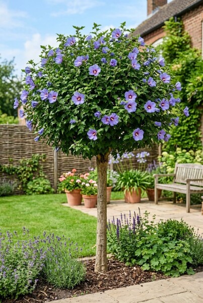 Hibiscus syriacus 'Marina' Halfstam