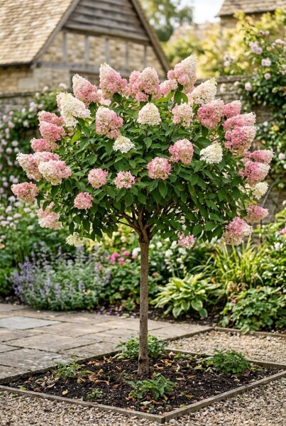Hydrangea paniculata 'Pink Diamond' Halfstam