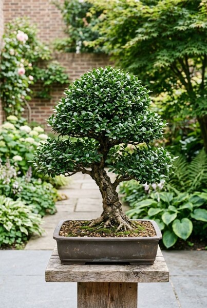 Ilex crenata 'Stokes' Bonsai