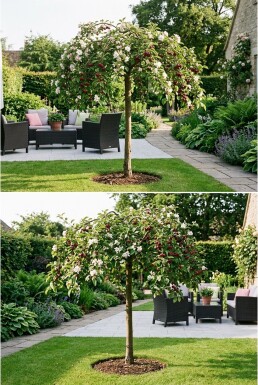 Malus 'Red Jade' Halfstam
