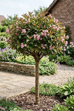 Weigela florida 'Wings of Fire' Halfstam