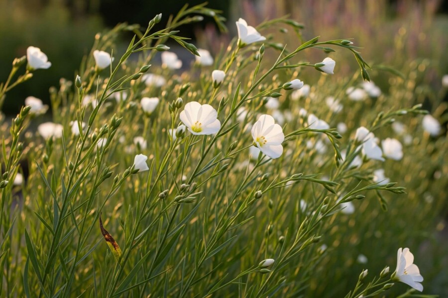 Overblijvend vlas Linum perenne 'Album' 5-10 Pot P9 Linum perenne 'Album'