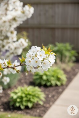 Prunus nipponica 'Brillant' struik