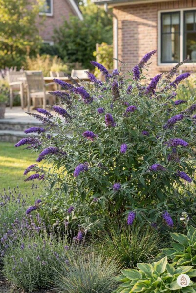 Buddleja davidii 'Nanho Blue' struik 80-100 cm
