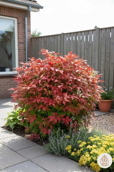 Nandina domestica 'Firepower' struik 30-35 cm