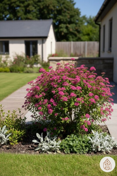 Spiraea japonica 'Anthony Waterer' struik 25-30 cm