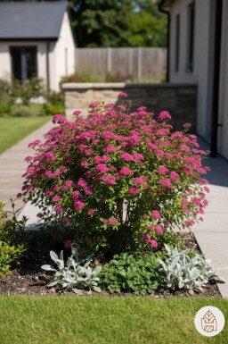 Spiraea japonica 'Anthony Waterer' struik 25-30 cm