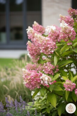 Hydrangea paniculata 'Pinky Winky' struik