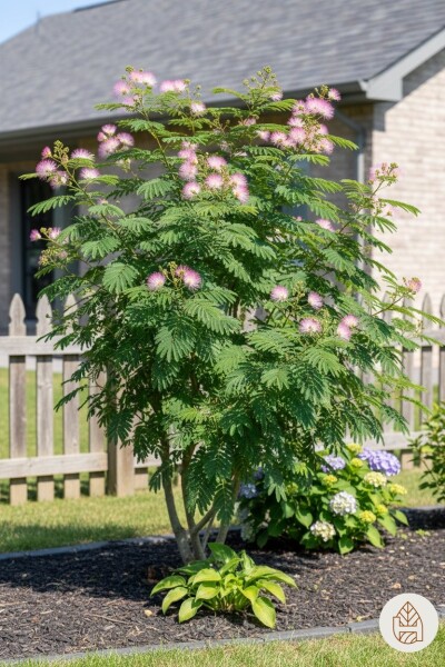Albizia julibrissin struik 40-50 cm