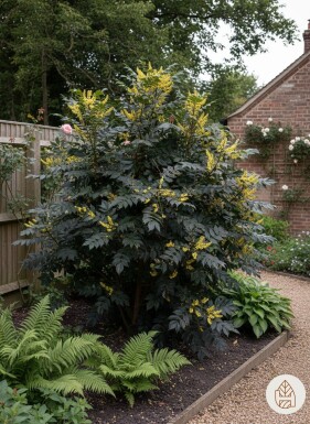 Mahonia japonica 'Hivernant' struik 40-45 cm
