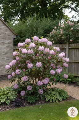 Rhododendron ponticum 'Roseum' struik 40-50 cm