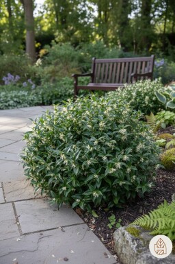 Sarcococca hookeriana 'Humilis' struik 20-25 cm