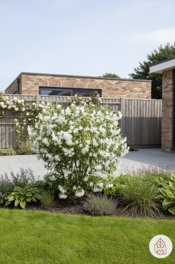 Weigela 'Candida' struik 60-80 cm