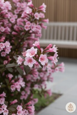 Weigela florida 'Nana Purpurea' struik 40-50 cm