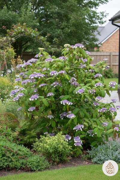 Hydrangea aspera 'Sargentiana' struik 60-80 cm