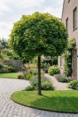 Acer platanoides 'Globosum' Halfstam
