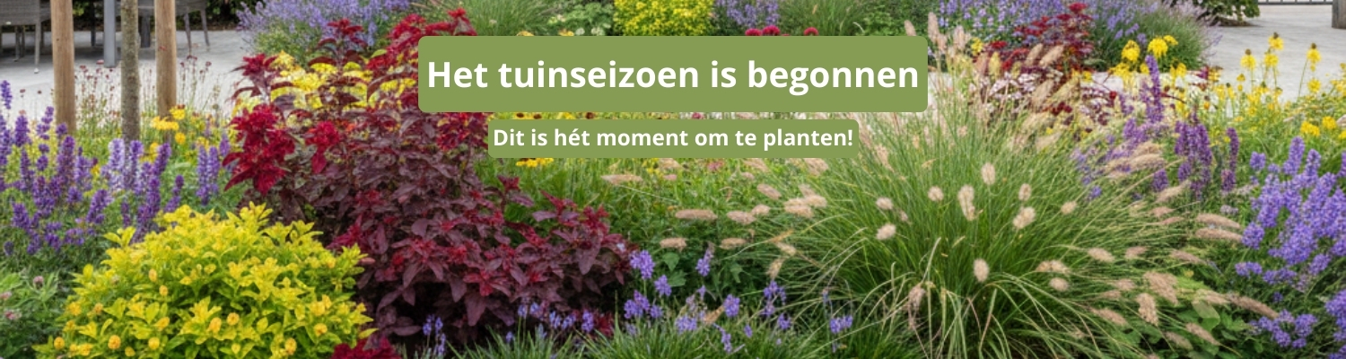 Start Tuinseizoen Banner